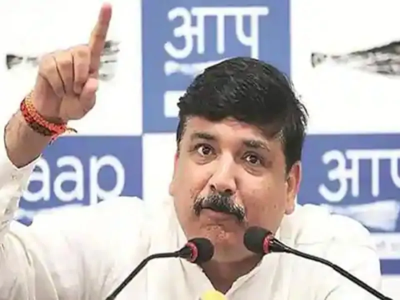 AAP MP Sanjay Singh arrested by ED, raids conducted at locations since morning.