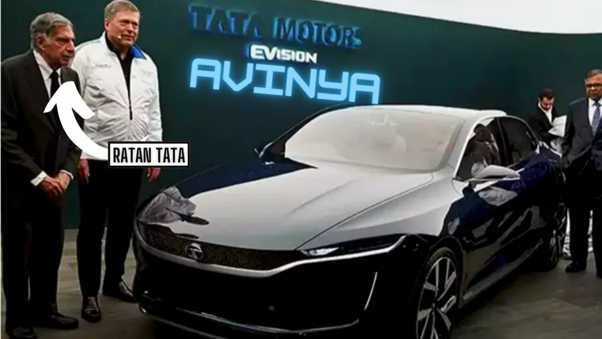 Again Ratan Tata Ted New Electric Car As Avinya The Land Rover Jaguar For Common Man All 