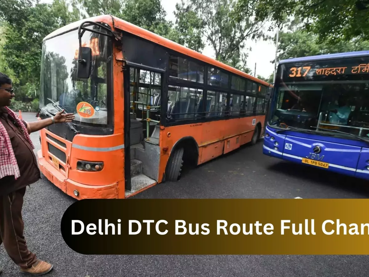 Delhi DTC Plans New Routes to Avoid Waterlogged Underpasses in Delhi. Checkout Details Before Boarding.