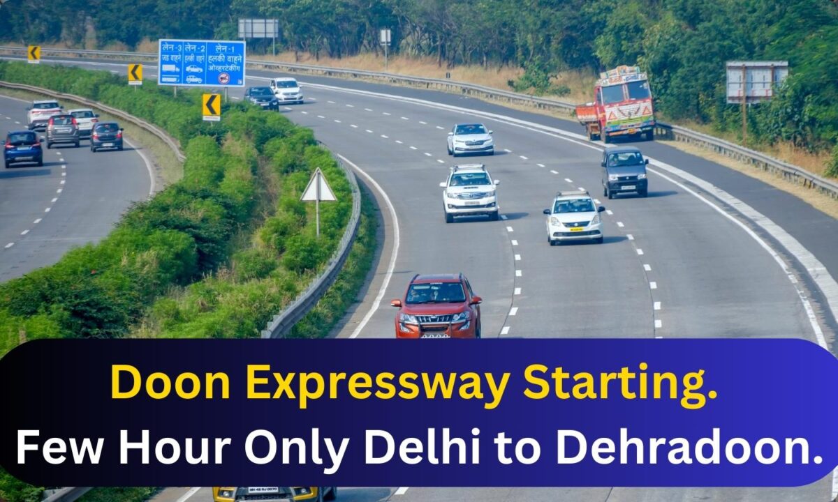 Featured Image 29 Good News: Delhi Dehradun Expressway Opening Announced. 97 Percent Work Completed.