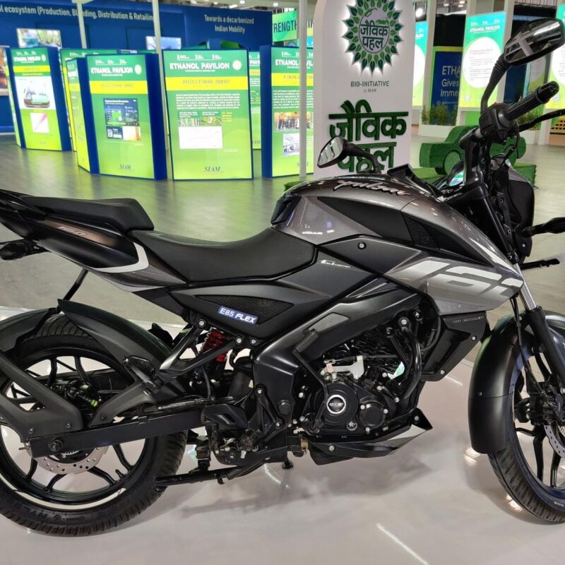 Bajaj Finally Launched 100 Percent Ethanol Bike. Holidays For Petrol 2 Wheelers Arrived.