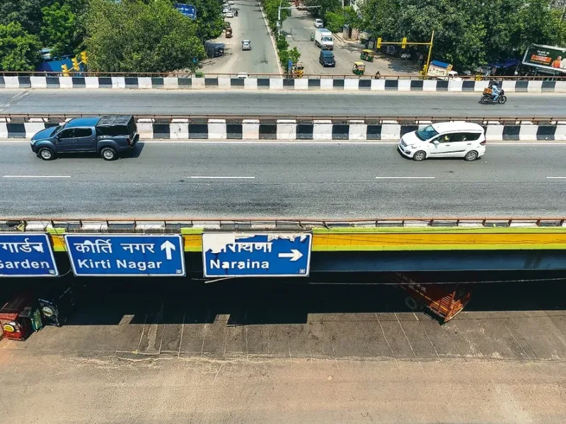 Delhi Mayapuri Flyover Lane Closure Announced For 30 Days. Metro Encouraged For Daily Route Travellers.