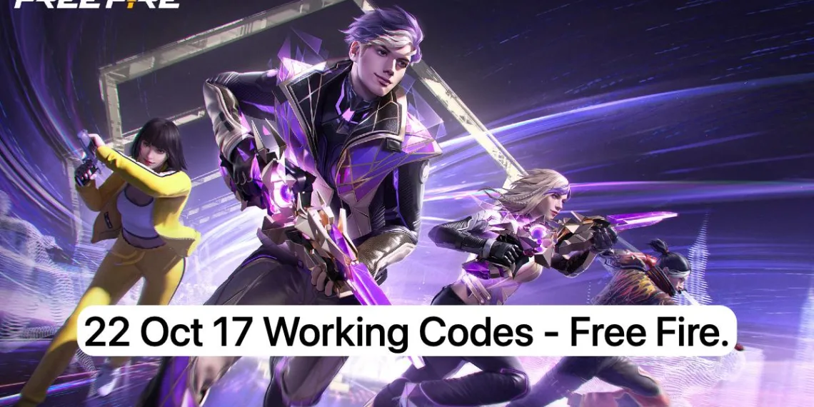 22 Oct Free Fire Working Codes 22 Oct Free Fire Max Working Redeem Codes. Set Of 17 Active Coupons.