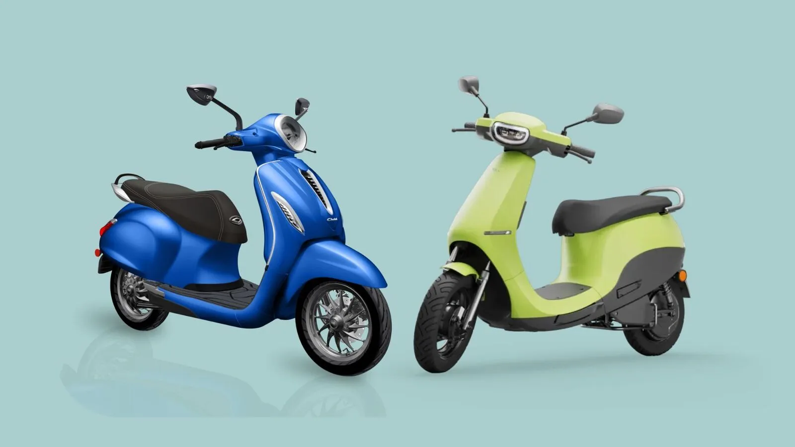 Bajaj Chetak Blue 3202 Vs Ola S1 Air Comparison Features Jpg Bajaj Chetak Blue 3202 Vs Ola S1 Air: Comparison, Features And Price. New King Arrived.