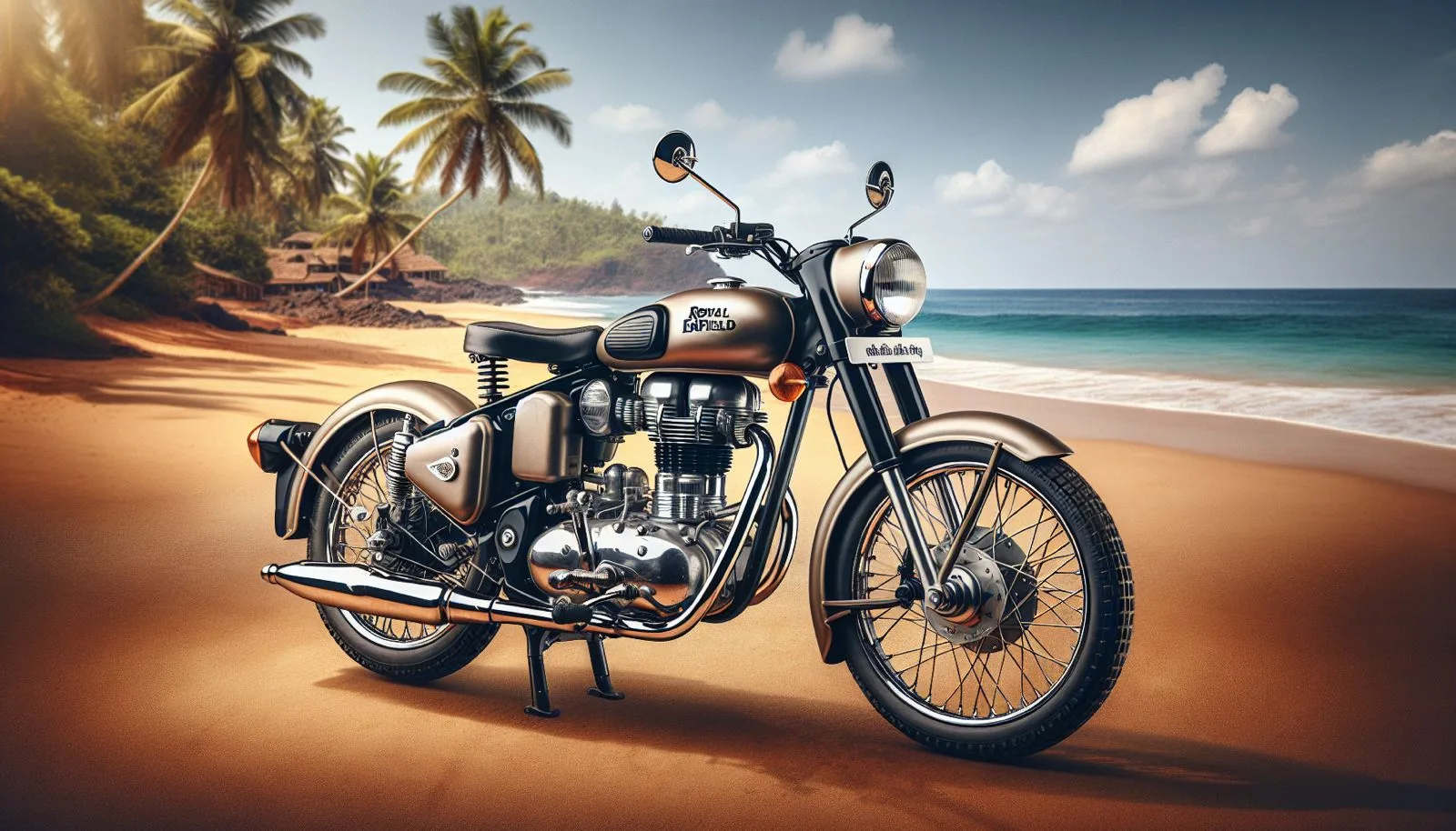 Royal Enfield Goan Jpeg The Royal Enfield Goan Classic 350 Will Debut In The Motoverse. The Main Expectation From This Is .