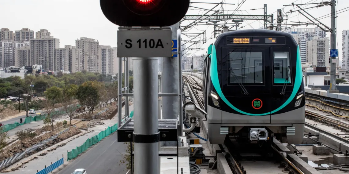 New Delhi Ncr Metro New Metro Ready To Run In Delhi-Ncr. Ballabgarh To Jewar Airport, Gurugram, And Sarai Kale Khan New Lines.