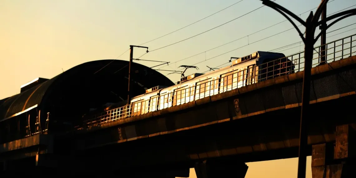 Old Gurugram Metro 27 Stations With 28.5 Km Long Metro On Full Construction Speed To Ease Delhi And Old Gurugram Traffic.