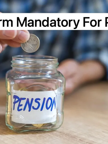 Big Change In Pension System. Mandatory New Form Submission For Money Credit In Account Now.