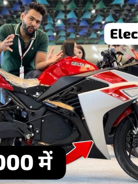 Bring Home India’S First Super Electric Bike Jhev Delta R3 For Just ₹ 19,000