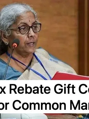 Finance Minister Will Gift Big Tax Relief For Common Man By 21 December Gst ̨Meeting.