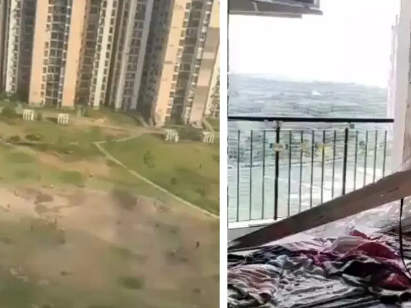 Jp Aman Society 40 Flats Doors And Windows Flew Off In Just One Storm. Poor Material Exposed.
