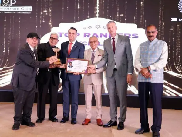 Anshuman Singhania Of Jk Tyre Honored As ‘Ceo Of The Year’ At National Management Summit In New Delhi