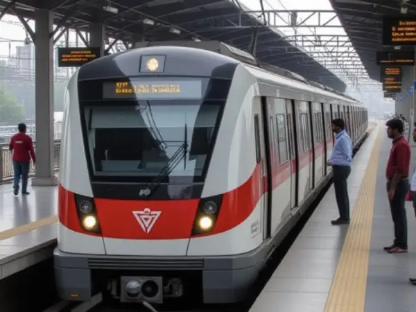 New 9-Kilometer Elevated Metro Corridor Nears Completion, Trials Underway From Deepali Chowk To Majlis Park In New Delhi