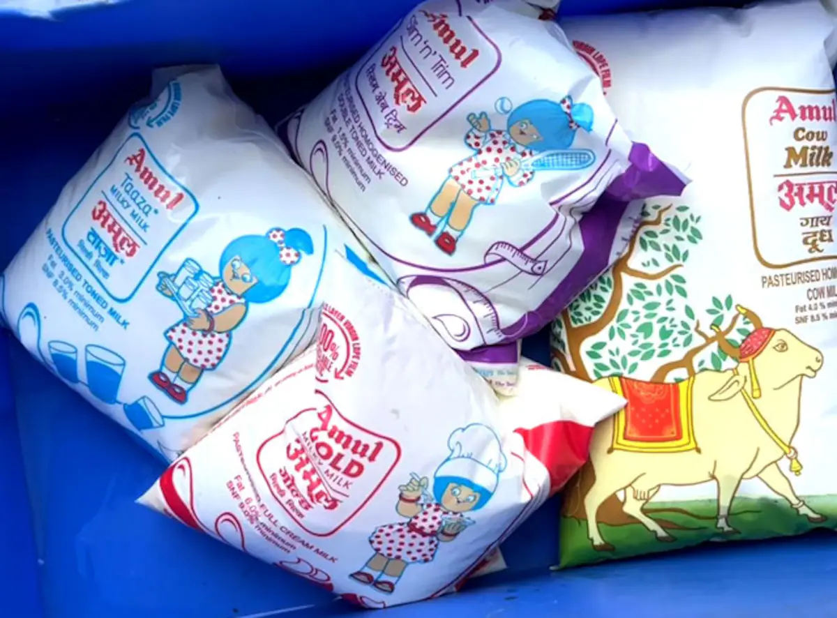 Amul Amul: Pouch Milk Price Unchanged. Uht Tetra Pack Prices To Be Cut Only After Gst Relief